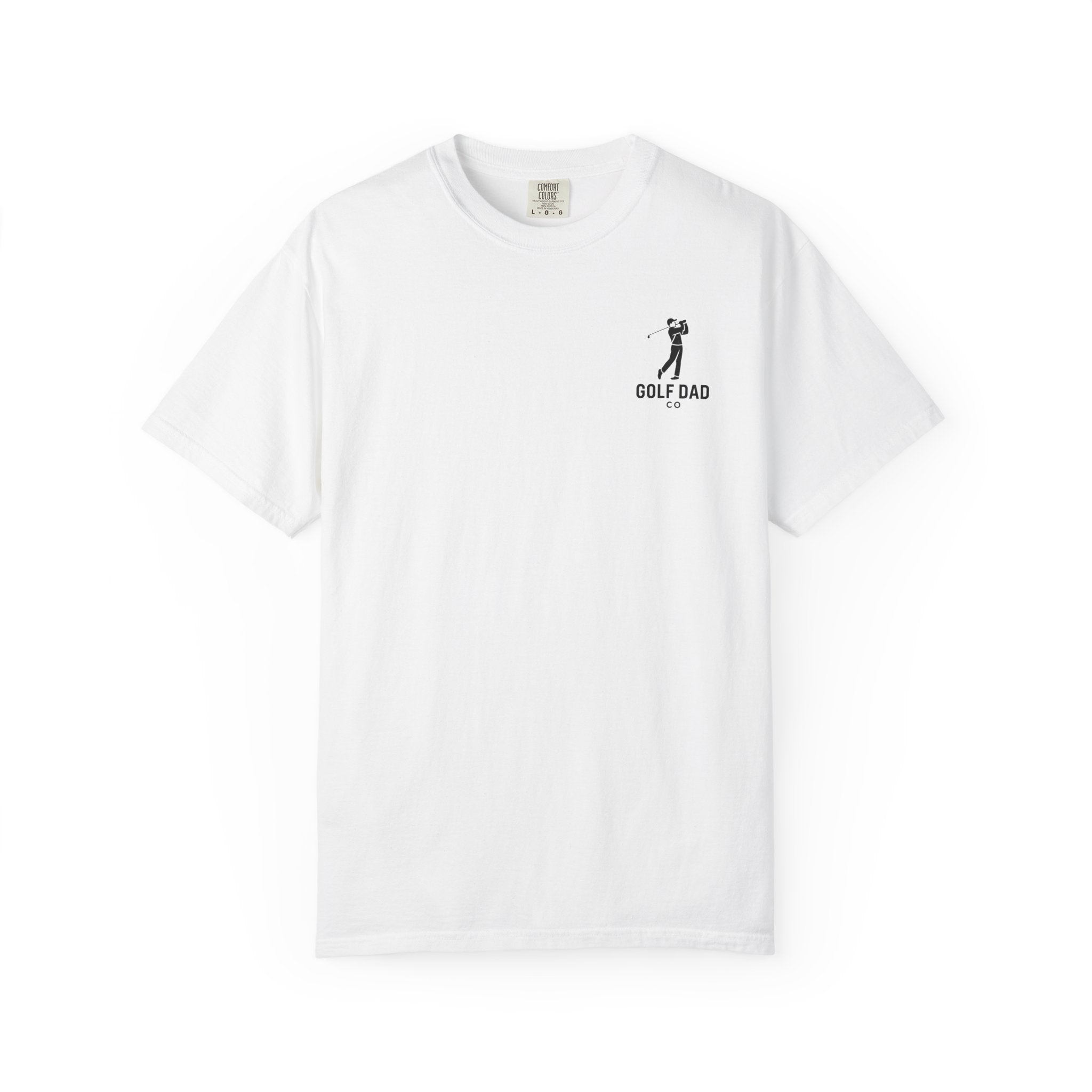 Golf Dad T-Shirt — Minimal Golfer Chest Graphic