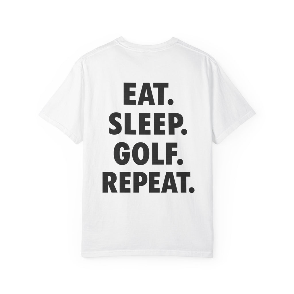 Golf Hoodie — "Eat. Sleep. Golf. Repeat." Pullover for Golf Dads