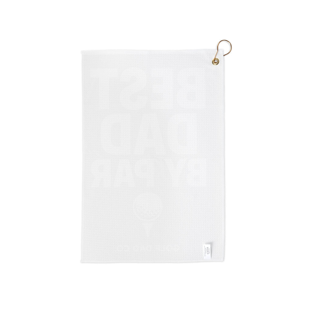 Best Dad By Par golf towel | Golf Dad Co. tee and ball design
