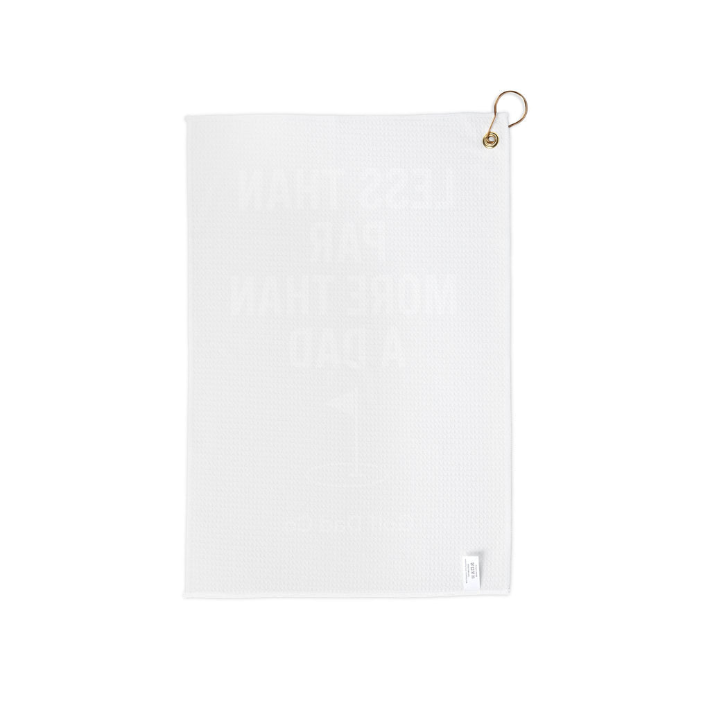 Less Than Par More Than A Dad Golf Towel | Golf Dad Co.