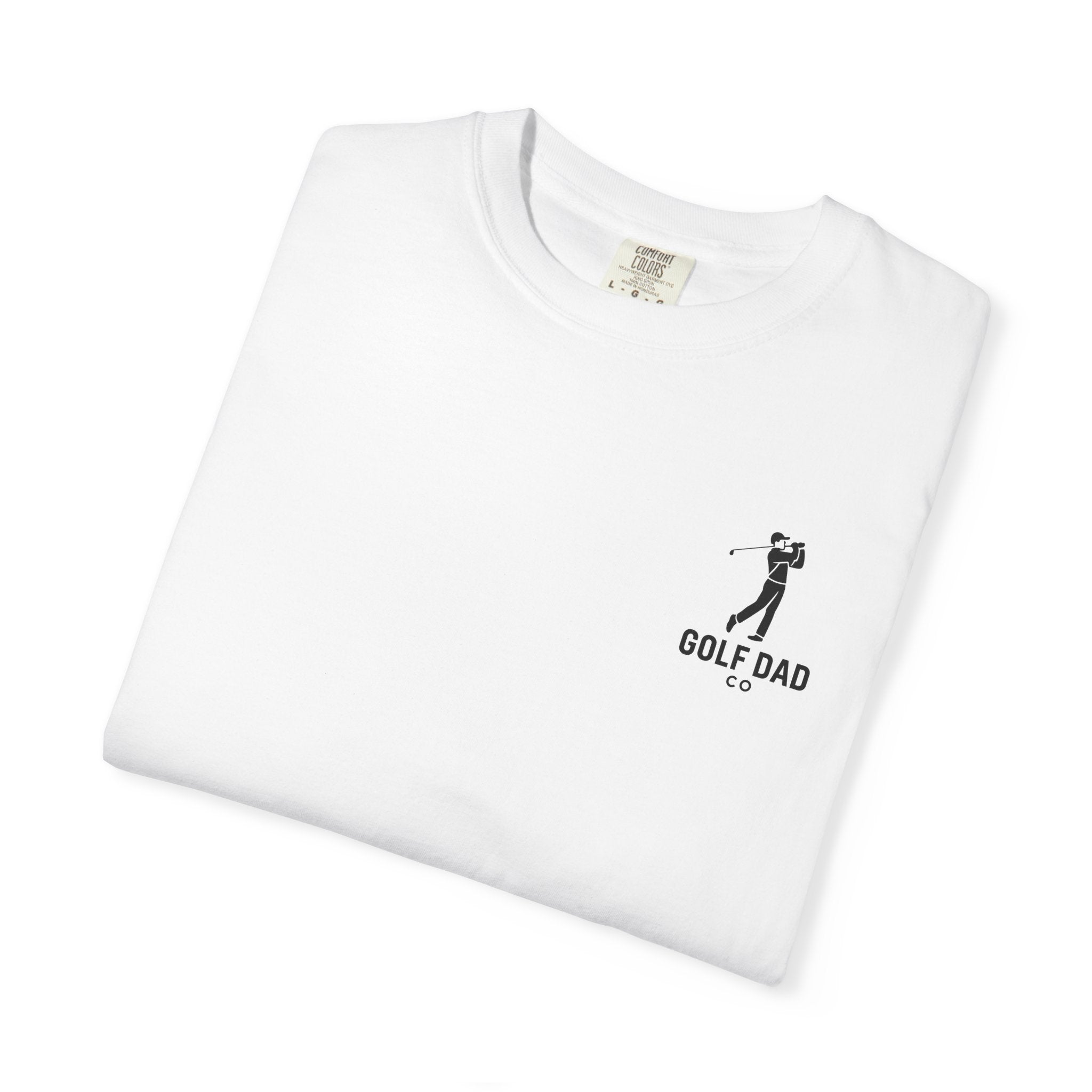 Golf Dad T-Shirt — Minimal Golfer Chest Graphic