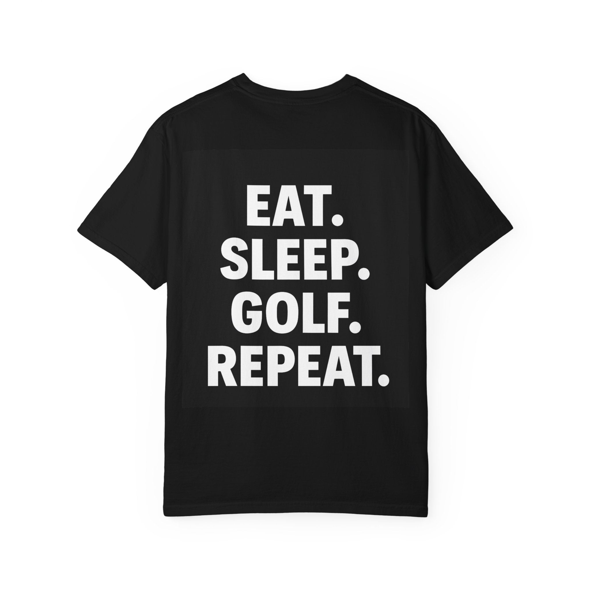 Golf T-Shirt — "Eat. Sleep. Golf. Repeat." Graphic Tee