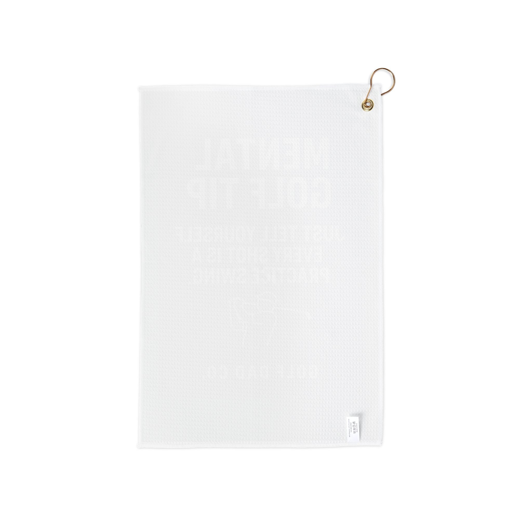 Mental Golf Tip towel | Golf towel with humorous golf dad quote