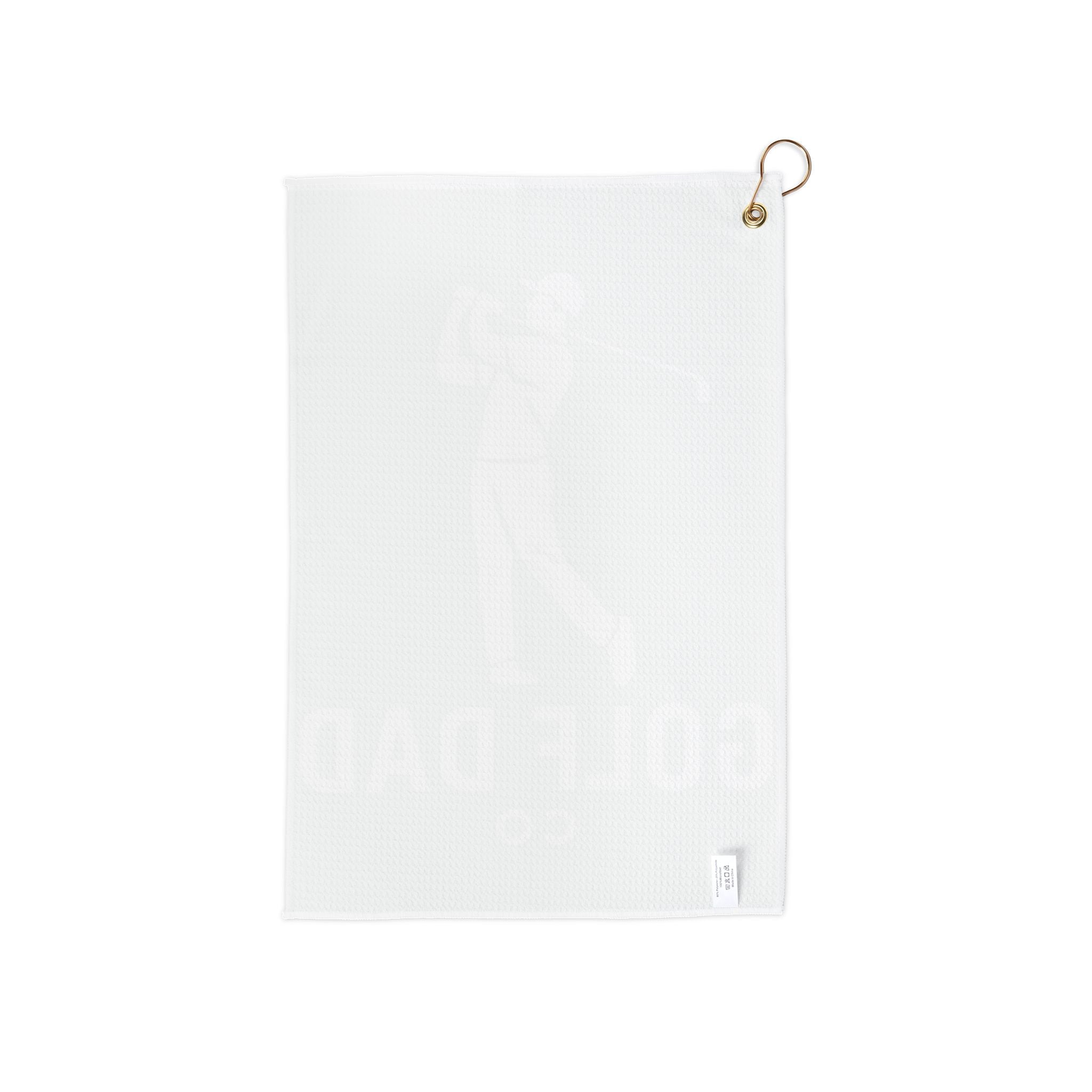 Golf Dad silhouette towel | Golf Towel, Golfer tee time accessory