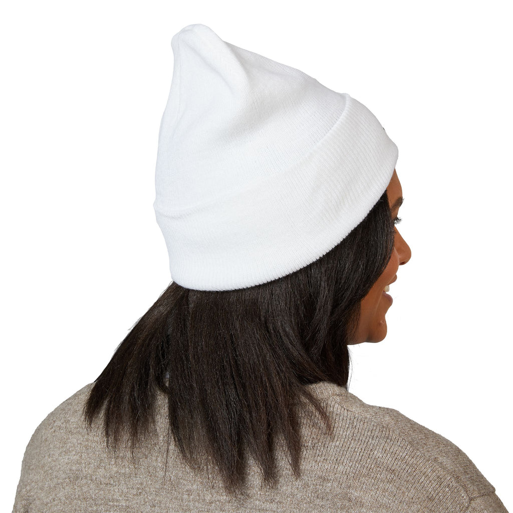 Golf Dad silhouette beanie | Embroidered cuffed beanie