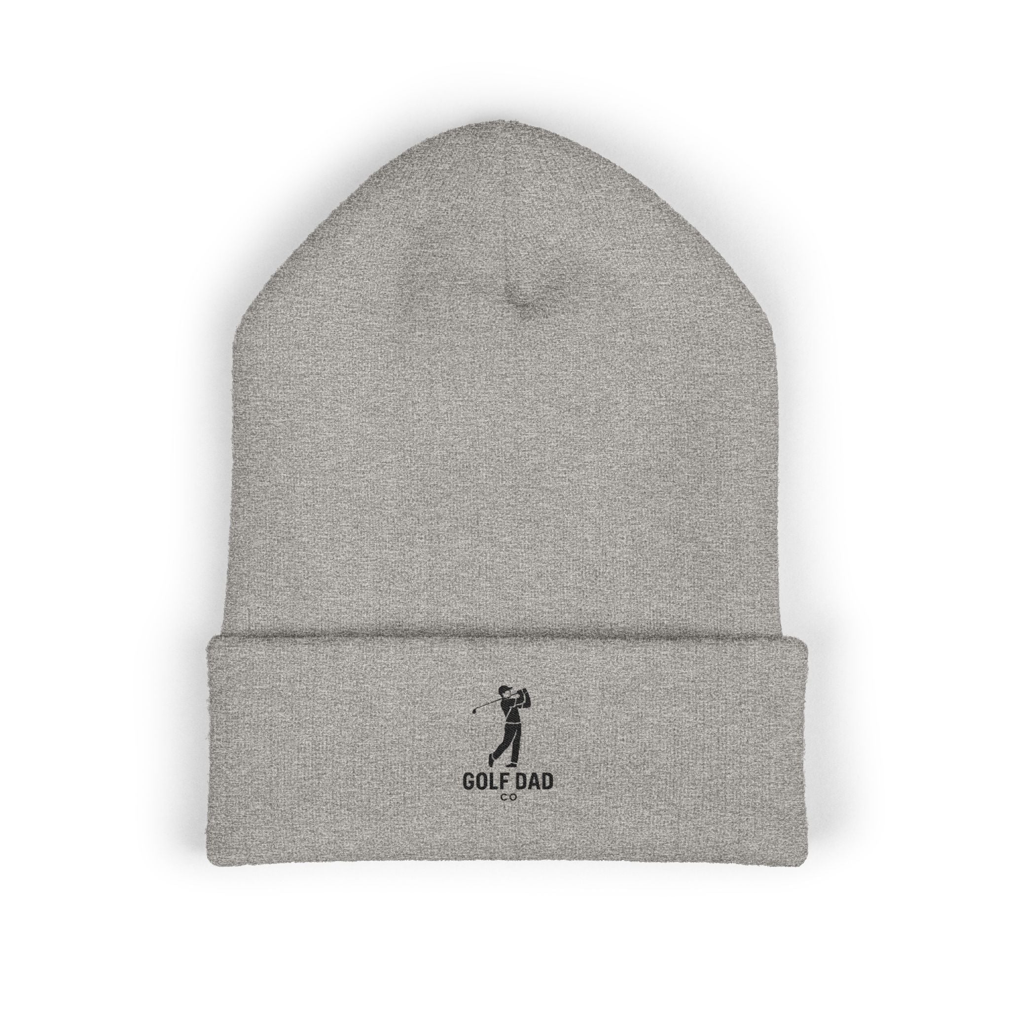Golf Dad Embroidered Beanie | Cuffed Knit Hat