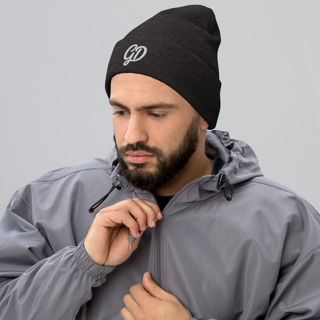 Golf Dad™ Cuffed Beanie - Grey