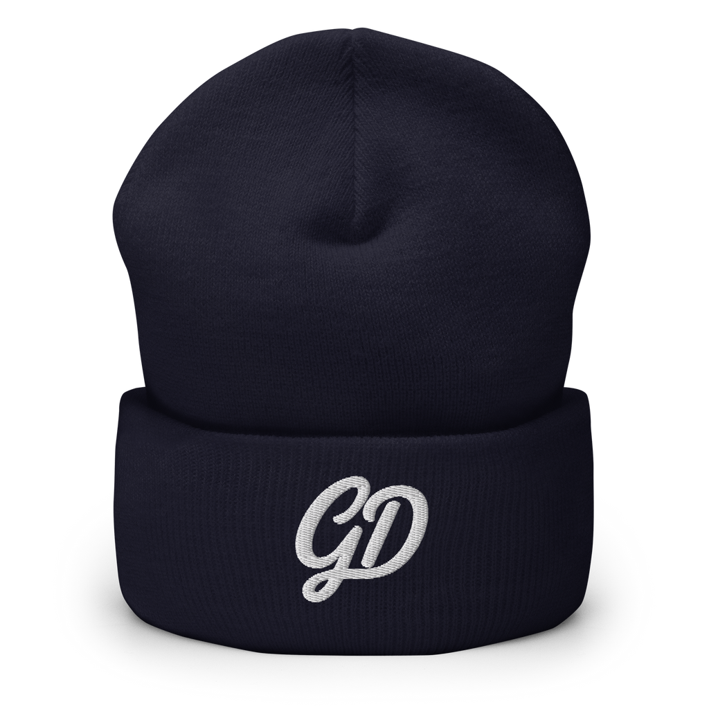 Golf Dad™ Cuffed Beanie - Navy Blue