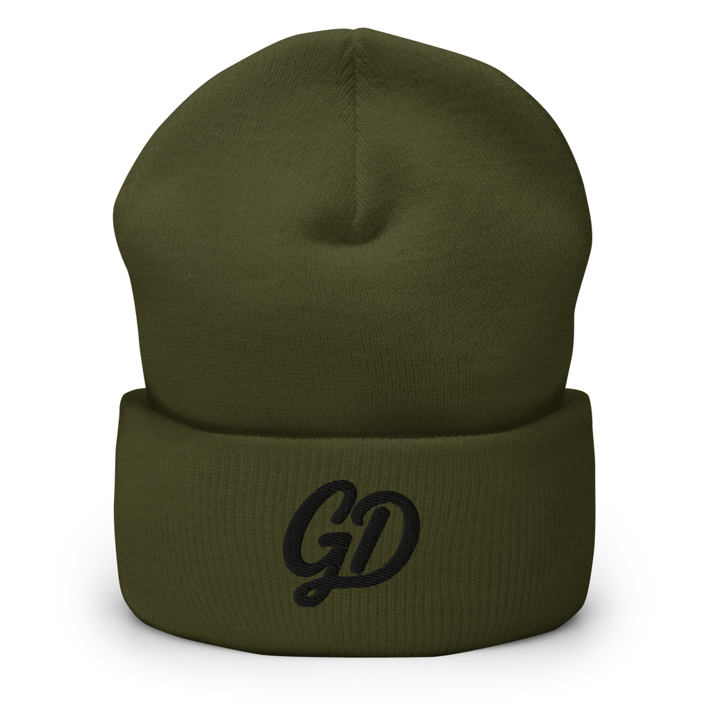 Golf Dad™ Cuffed Beanie - Olive