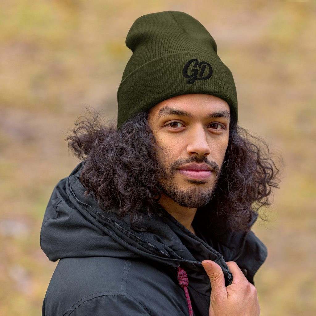 Golf Dad™ Cuffed Beanie - Olive